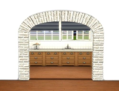 Double Arch by Oldbox at All 4 Sims