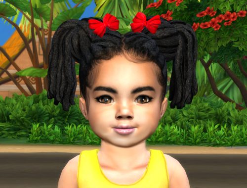 Dread Buns Pigtails - Toddler