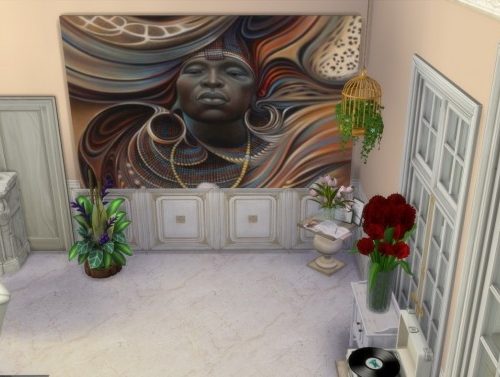 Dreams of Africa paintings at Paradoxx Sims