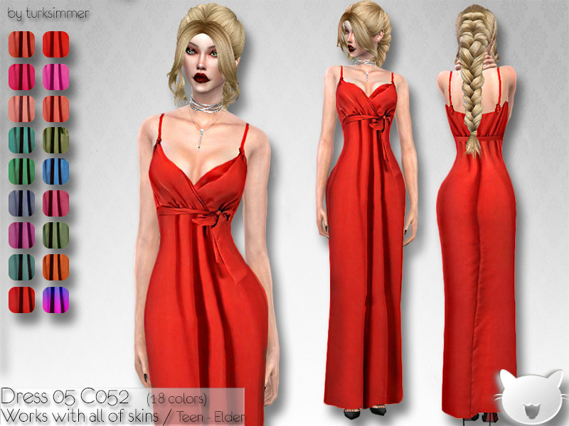 Dress 05 C052 - The Sims 4 Catalog