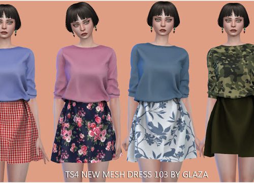 DRESS 103 (P) at All by Glaza
