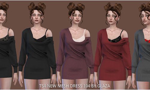 Dress 104 (P) at All by Glaza