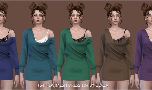 Dress 104 (P) at All by Glaza