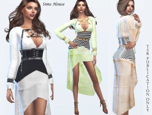 Dress boho romantic
