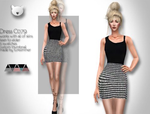 Dress C079