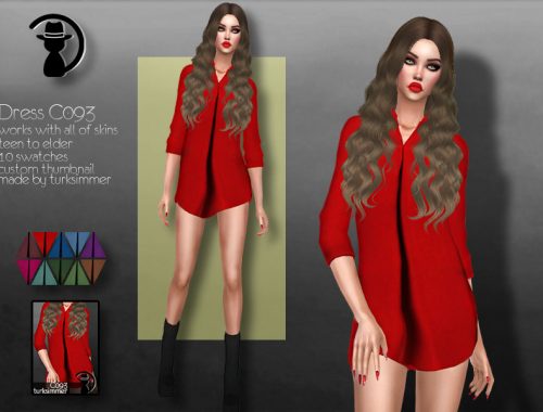 Dress C093