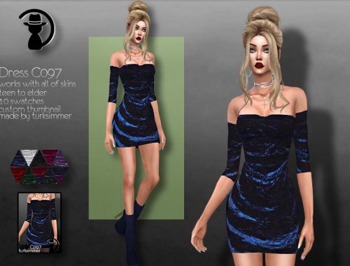 Dress C097