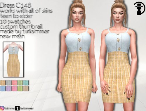 Dress C148