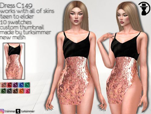 Dress C149
