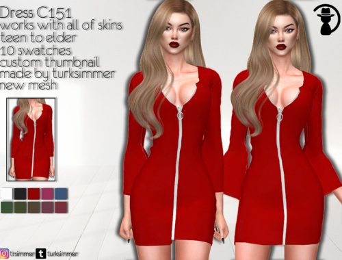 Dress C151