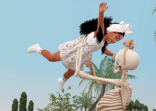 Dress for Toddler Girls TS4 at Sims4-Boutique