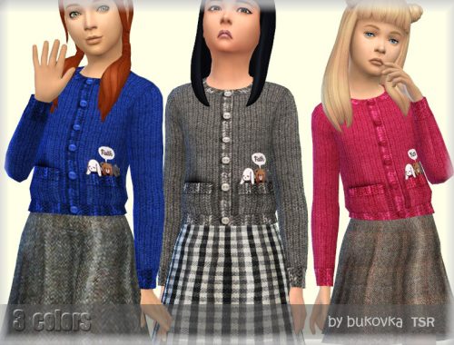 Dress with Cardigan