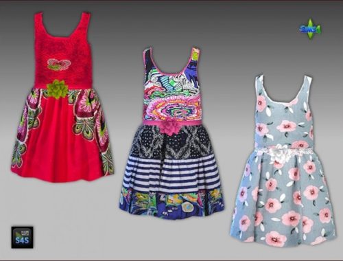 Dresses and hats for toddler girls by Mabra at Arte Della Vita