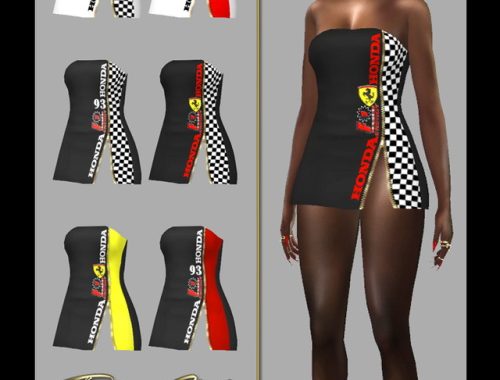 Dresses, jacket and blouse (P) at FusionStyle by Sviatlana