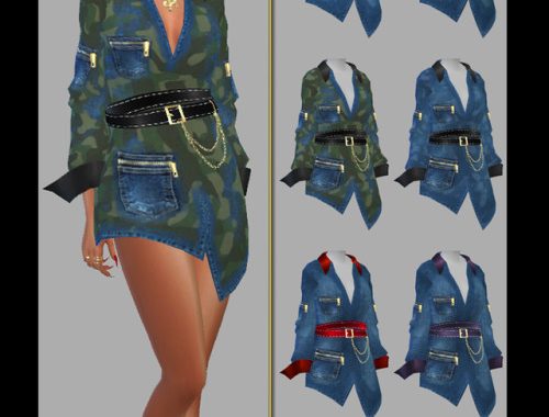 Dresses, jacket and blouse (P) at FusionStyle by Sviatlana
