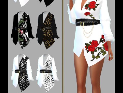 Dresses, jacket and blouse (P) at FusionStyle by Sviatlana