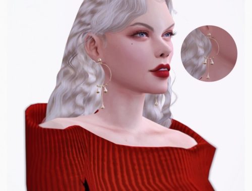 Drop earrings set at Bedisfull – iridescent