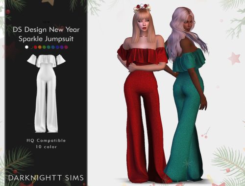 DS Design New Year Sparkle Jumpsuit