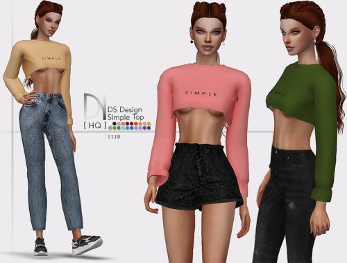 DS Design Simple Top