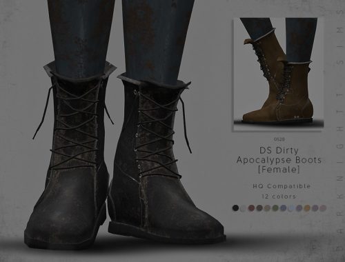 DS Dirty Apocalypse Boots [Female]