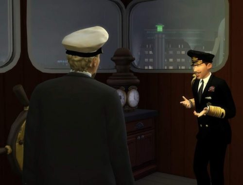 DS Harald Hurtigruten ship at KyriaT’s Sims 4 World