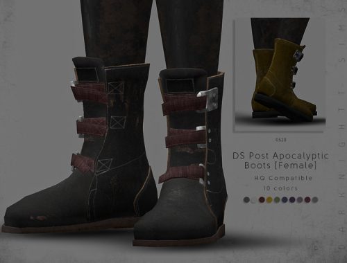 DS Post Apocalyptic Boots [Female]