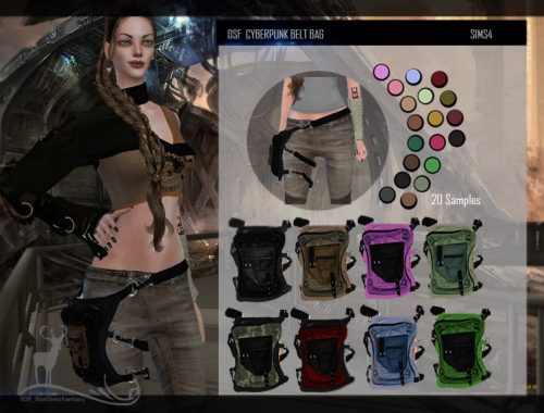 DSF CYBERPUNK BELT BAG