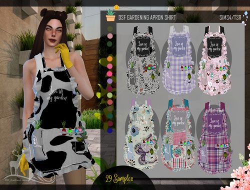 DSF GARDERING APRON SHIRT