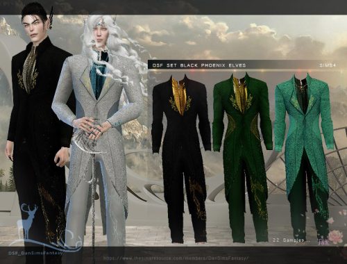 DSF SET BLACK PHOENIX ELVES