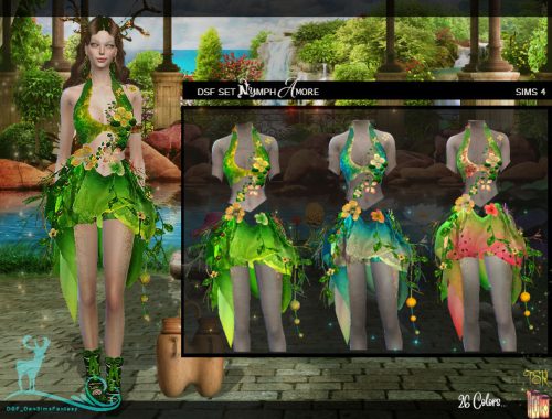 DSF SET NYMPH AMORE