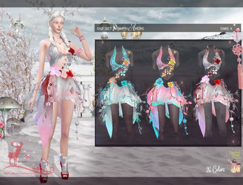 DSF SET NYMPH AMORE