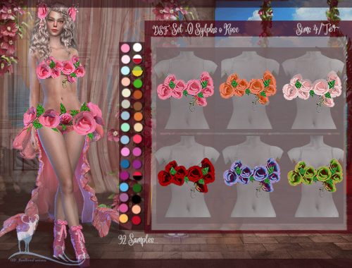 DSF SET O Sylphs o Rose