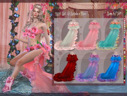 DSF SET O Sylphs o Rose