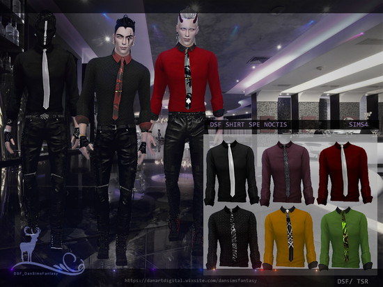 DSF SHIRT SPE NOCTIS - The Sims 4 Catalog