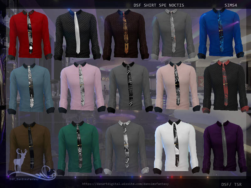 DSF SHIRT SPE NOCTIS - The Sims 4 Catalog