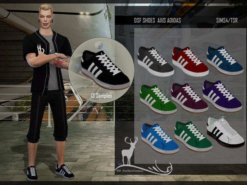 DSF SHOES AXIS ADIDAS The Sims Catalog