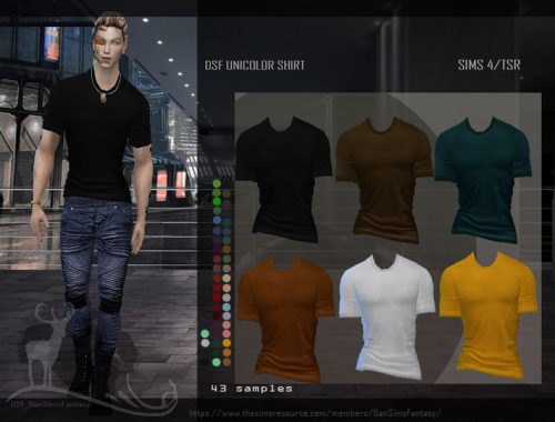DSF UNICOLOR SHIRT