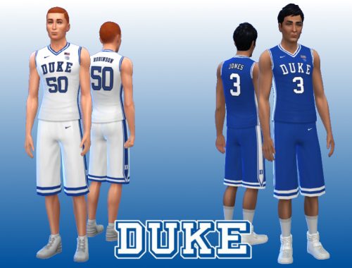 Duke Blue Devils Basketball Kit (spa day needed)