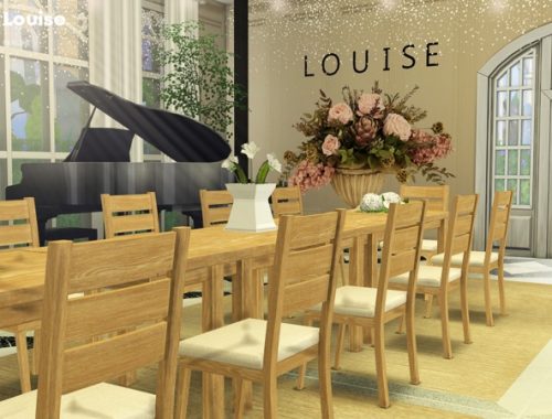 Louise house by Pralinesims