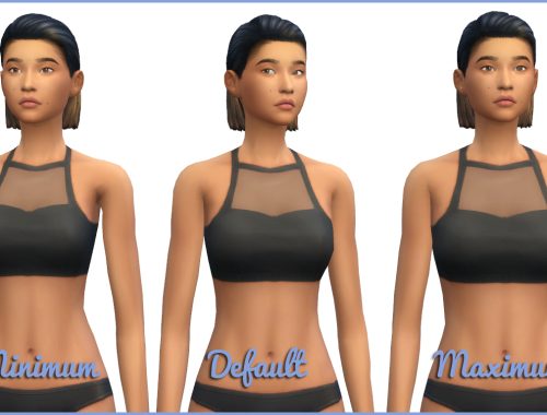 Female Chest Width Slider