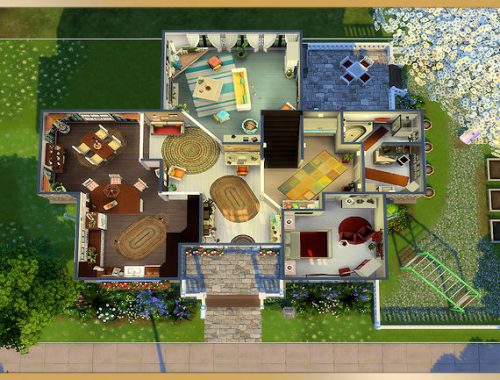 Family house by MissFantasy at Blacky’s Sims Zoo