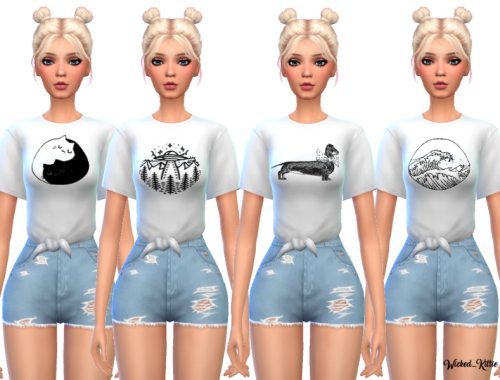 Wicked Tied Tees- Mesh Needed