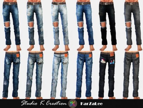 Giruto 70 ripped jeans at Studio K-Creation