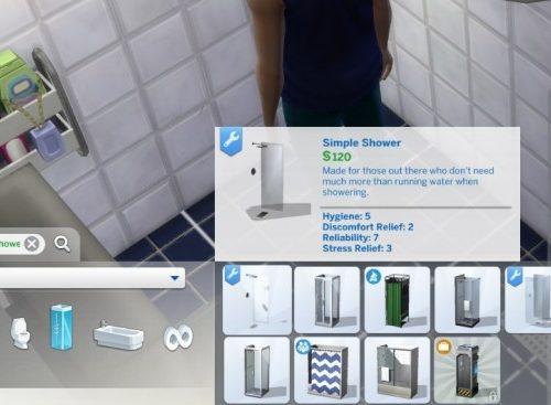 Modern Simple Shower by Jokerman