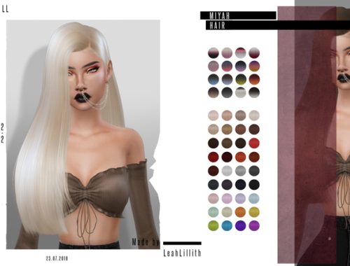 Miyah Hair by LeahLillith
