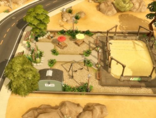 Suburban Park Oasis Springs at Via Sims