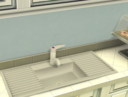 Sleek Kitchen Sink at Simista
