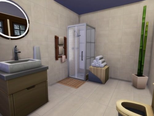 Green Getaway house at Simming With Mary