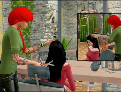 Barber shop posepack
