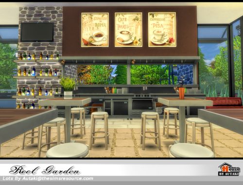 Root Garden modern cafe by autaki